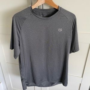 Men's Dry Fit Short Sleeve T-Shirt Crewneck Lightweight